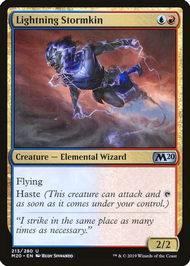Lightning Stormkin | 213 | Core Set 2020