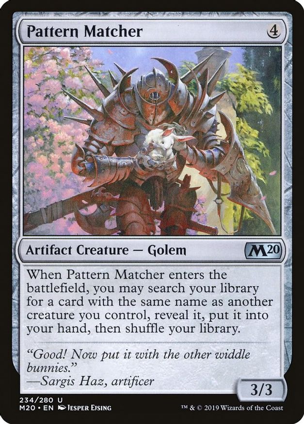 Pattern Matcher | 234 | Core Set 2020
