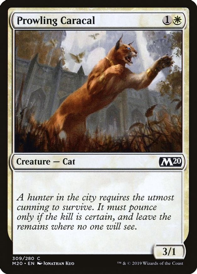 Prowling Caracal | 309 | Core Set 2020