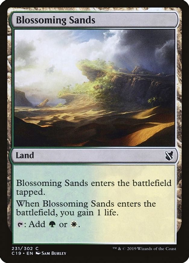 Blossoming Sands | 231 | Commander 2019