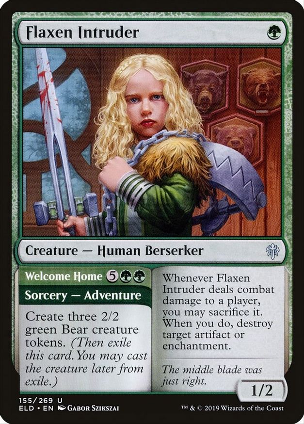 Flaxen Intruder | 155 | Throne of Eldraine