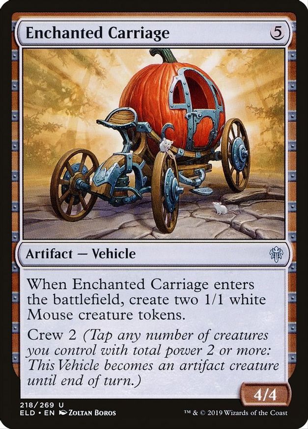 Enchanted Carriage | 218 | Throne of Eldraine