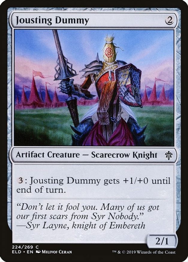 Jousting Dummy | 224 | Throne of Eldraine