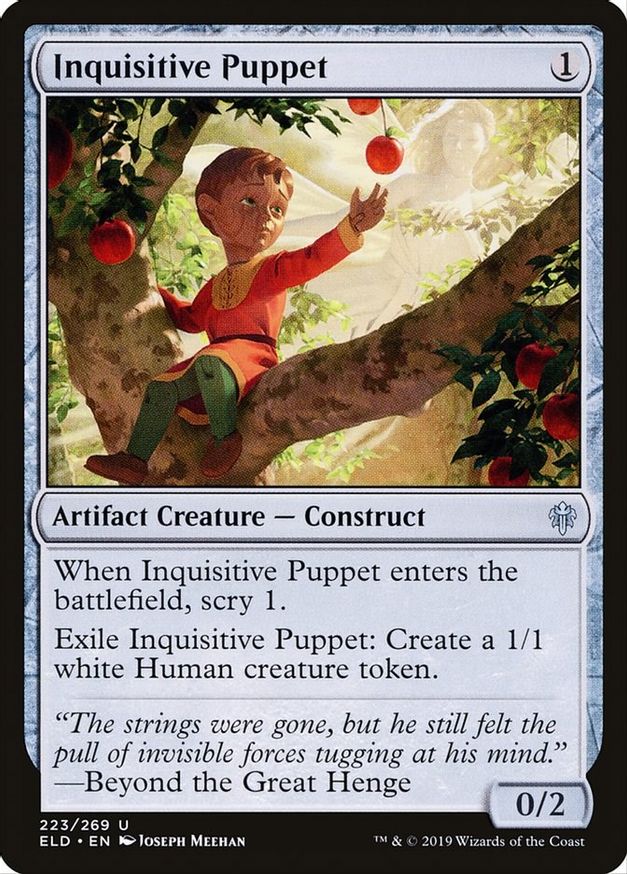 Inquisitive Puppet | 223 | Throne of Eldraine