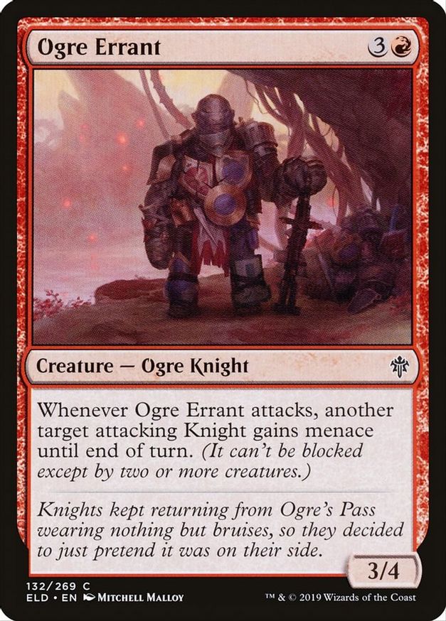 Ogre Errant | 132 | Throne of Eldraine
