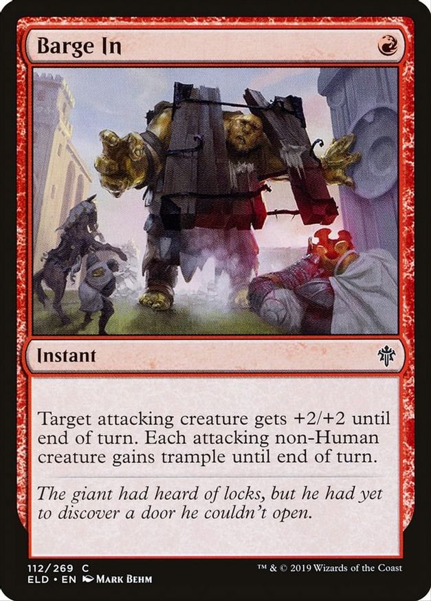 Barge In | 112 | Throne of Eldraine