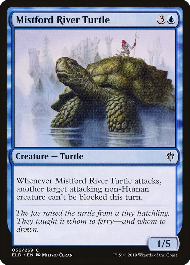 Mistford River Turtle | 56 | Throne of Eldraine