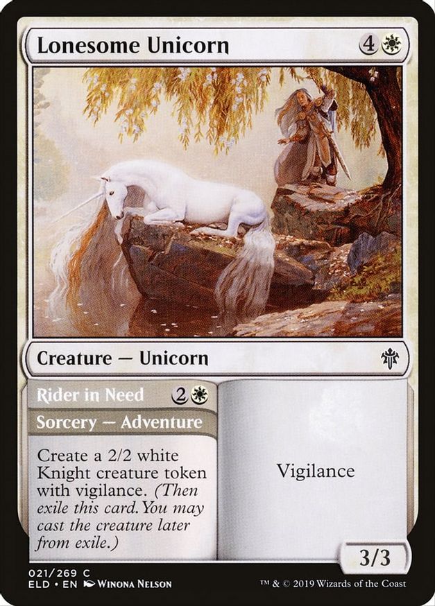 Lonesome Unicorn | 21 | Throne of Eldraine
