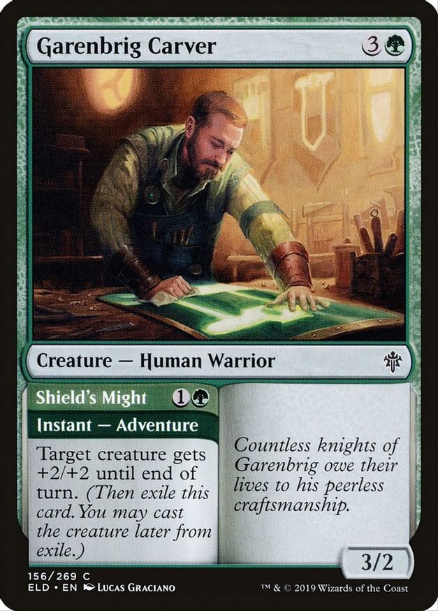 Garenbrig Carver | 156 | Throne of Eldraine