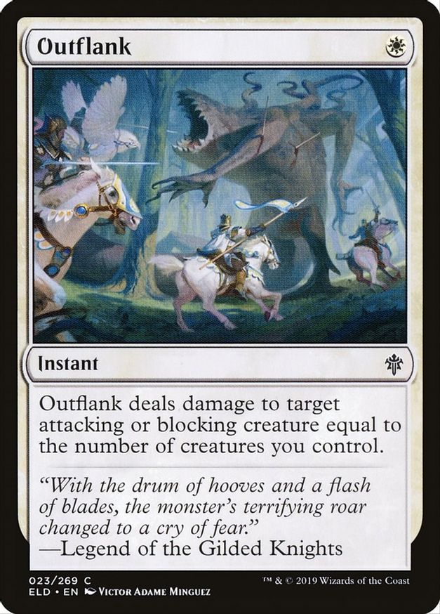 Outflank | 23 | Throne of Eldraine
