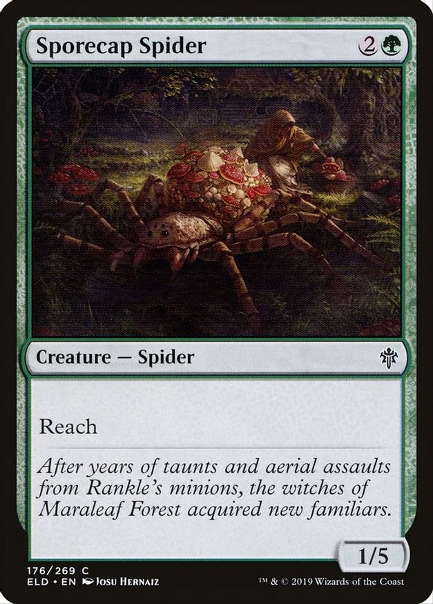 Sporecap Spider | 176 | Throne of Eldraine
