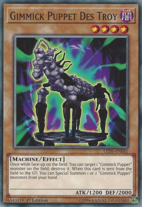 Gimmick Puppet Des Troy | LED5-EN041