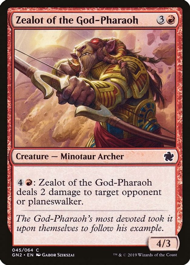 Zealot of the God-Pharaoh | 45 | Magic Game Night 2019