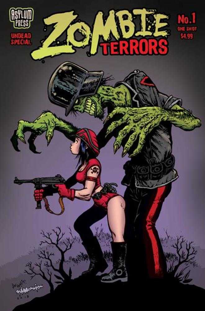 Zombie Terror #1 Undead Special (One Shot) Cover B Steve Mannion Variant (Mature)