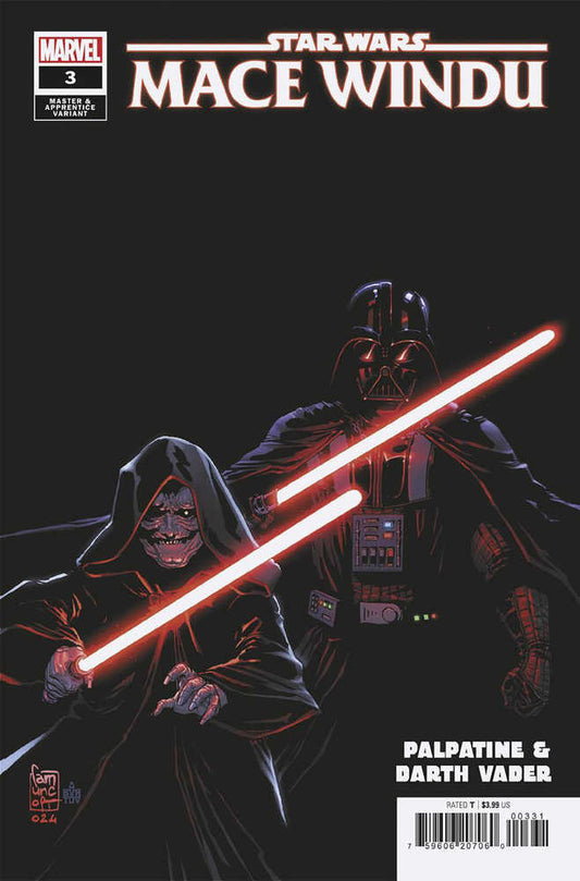Star Wars: Mace Windu #3 Palpatine & Vader Apprentice Var