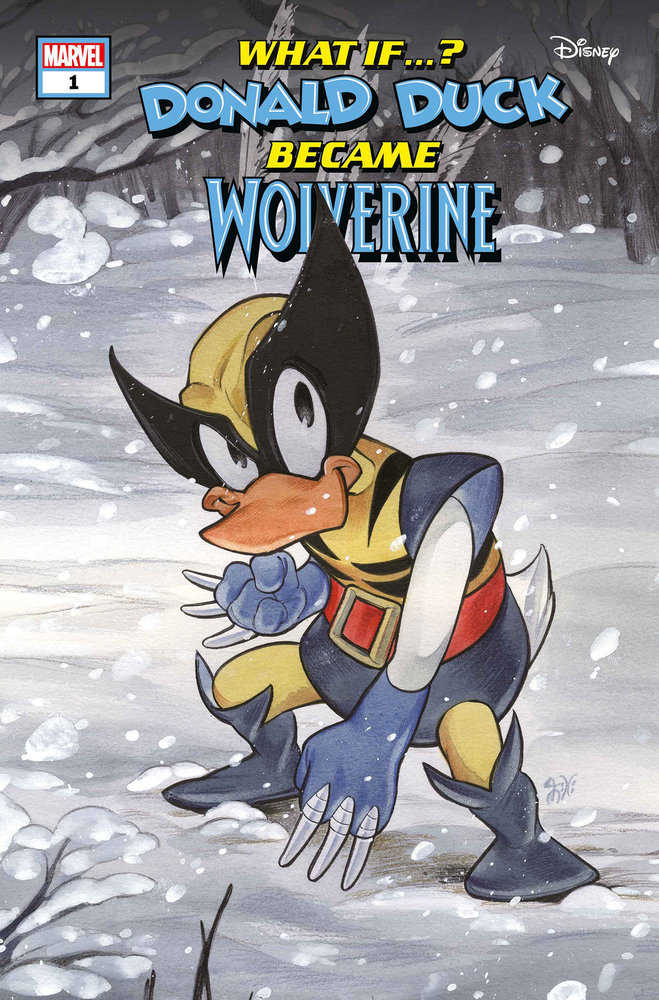 Marvel & Disney: What If...? Donald Duck Became Wolverine #1 Peach Momoko