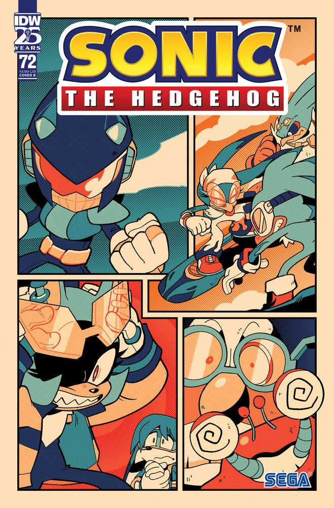 Sonic The Hedgehog #72 Variant B