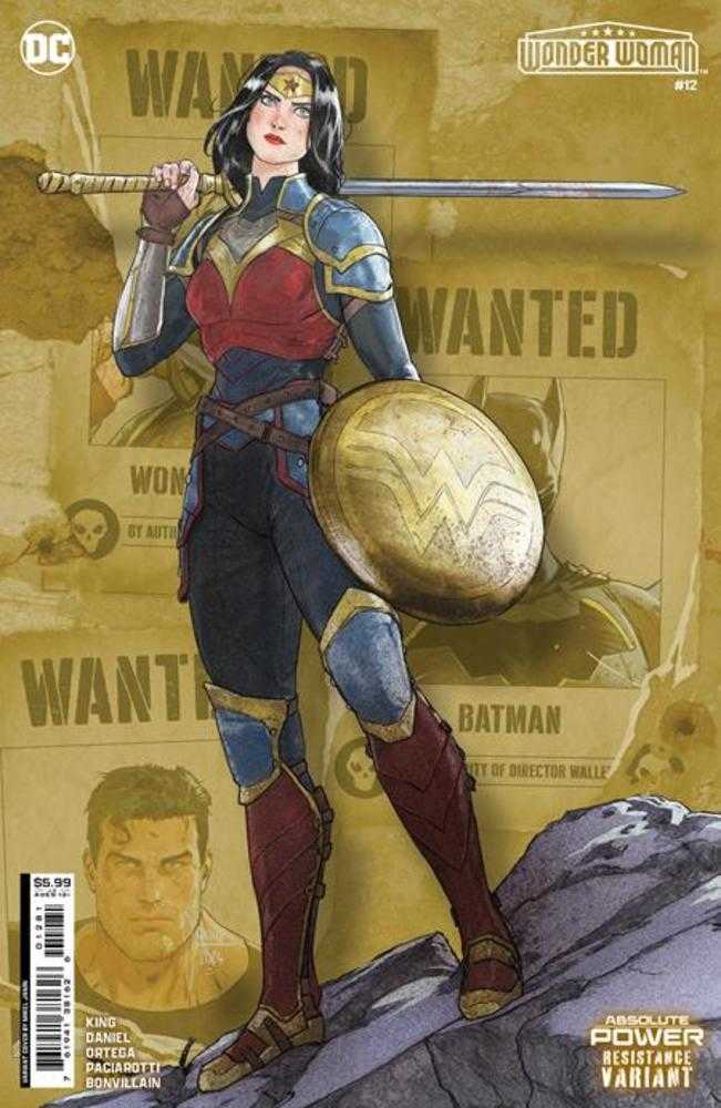 Wonder Woman #12 Cover E Mikel Janin Resistance