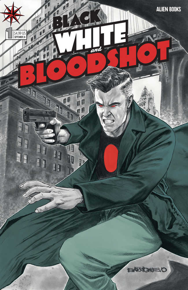 Black White & Bloodshot #1 (Of 4) Cover C Barrionuevo (Mature)