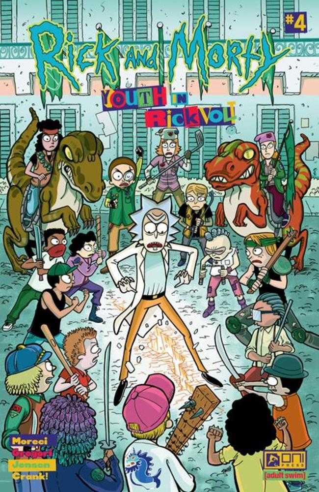 Rick And Morty Youth In Rickvolt #4 Cover A Gregori (Mature)