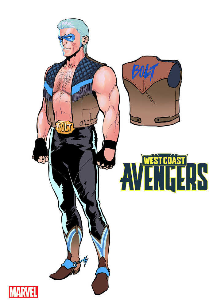 West Coast Avengers #1 Danny Kim Design 1:10