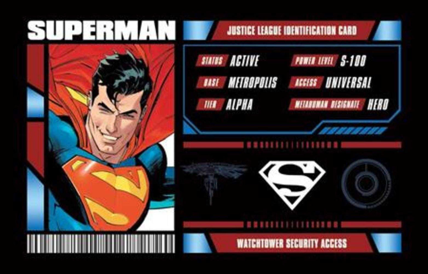 Superman Justice League Membership Card Opt-In Bundles Of 25