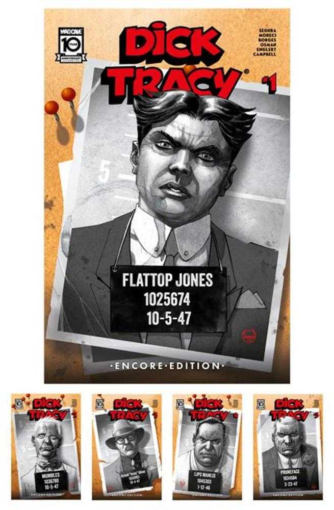 Dick Tracy #1-5 Dave Johnson Encore Edition Set
