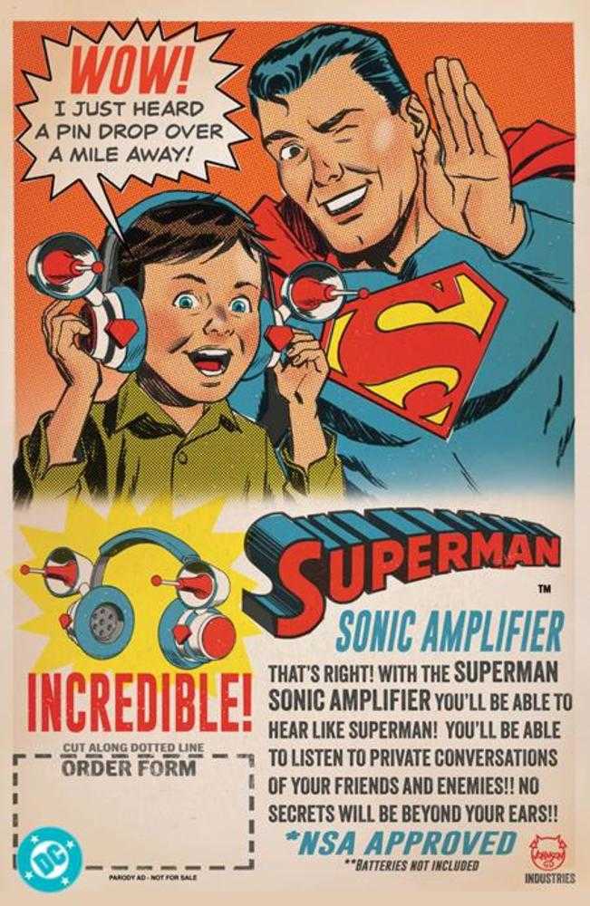 Superman #23 Cover F 1:25 Dave Johnson