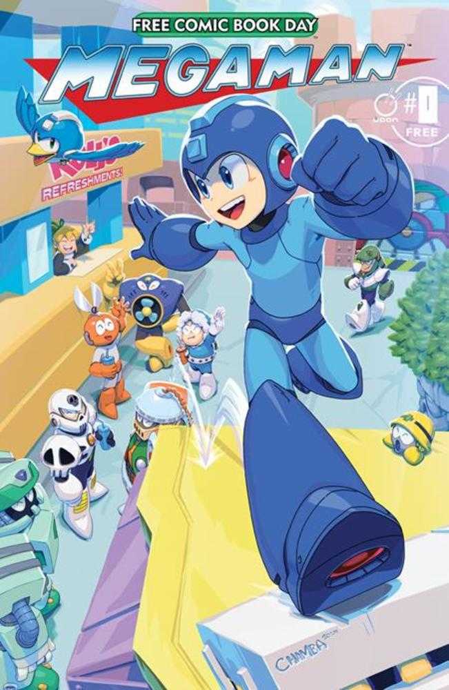 Free Comic Book Day 2025 - Megaman #0 2025 Free Comic Book Day Special Edition