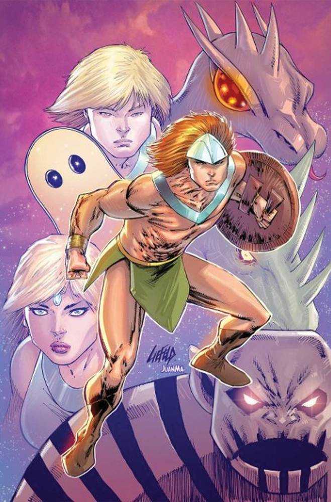 Herculoids #1 Cover Zd Foc Liefeld Foil Virgin