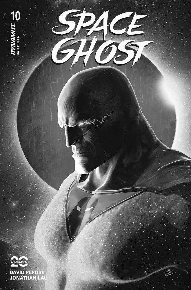 Space Ghost #10 Cover N 5 Copy Foc Variant Edition Barends Black & White