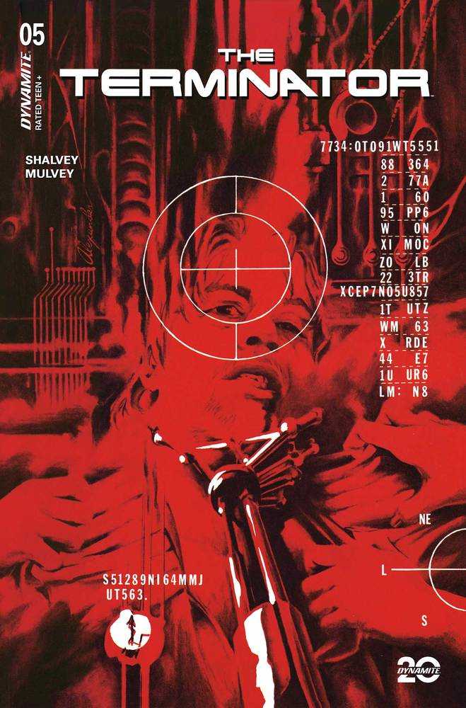 Terminator #5 Cover Q 5 Copy Foc Variant Edition Ross Icon Trade Dress Fo