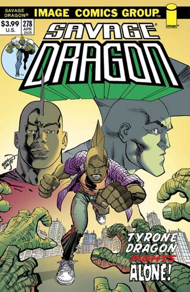 Savage Dragon #278 Cover B Erik Larsen 70 S Trade Dress Variant