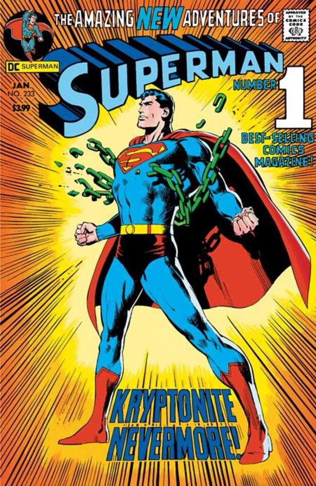 Superman #233 Facsimile Edition Cover A Adams