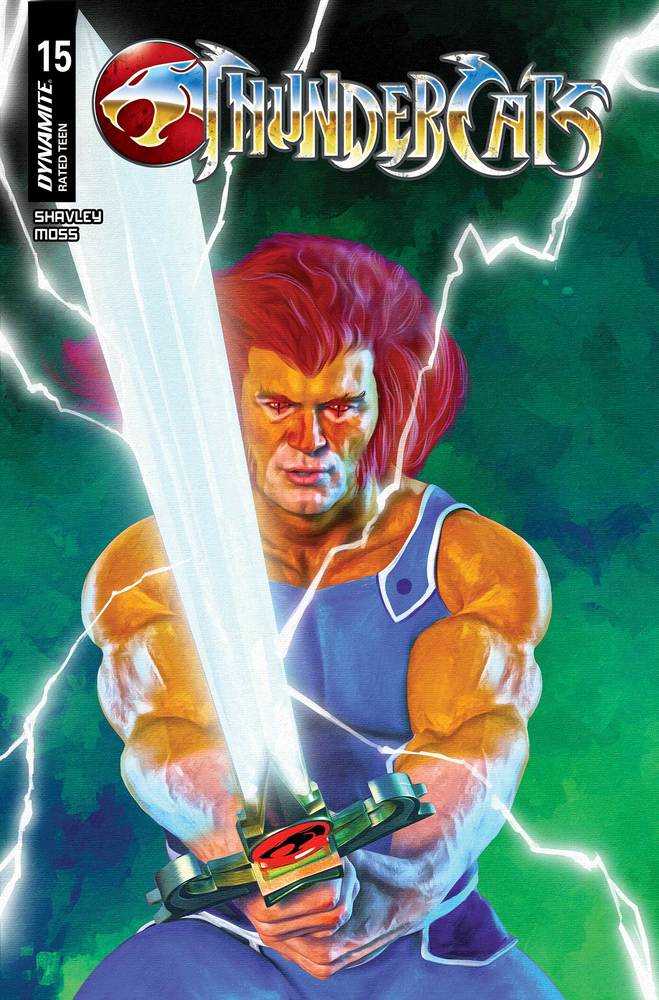Thundercats #15 Cover W Foc Mark Spears Green Foil