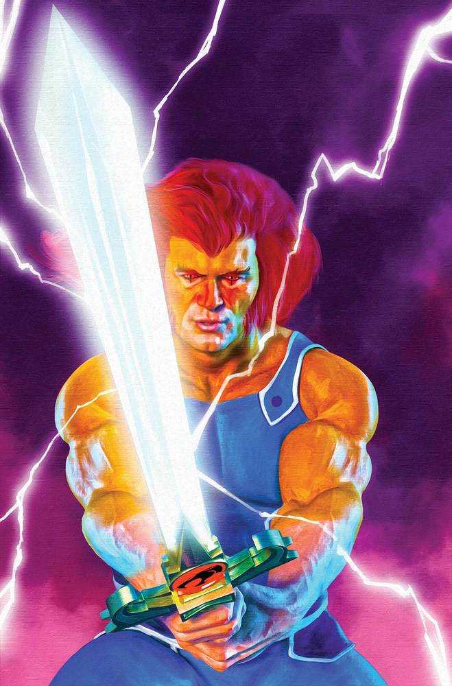 Thundercats #15 Cover Zc Foc Spears Purple Bkgr Foil 1:15