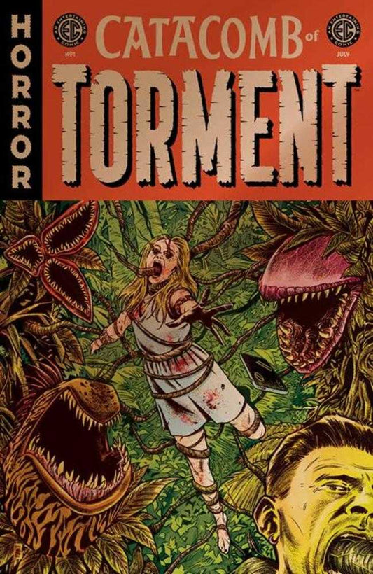 EC Catacomb Of Torment #1 Cover C Jorge Fornes Gold Foil Variant