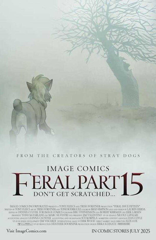 Feral #15 Cover B Trish Forstner & Allen Passalaqua Variant