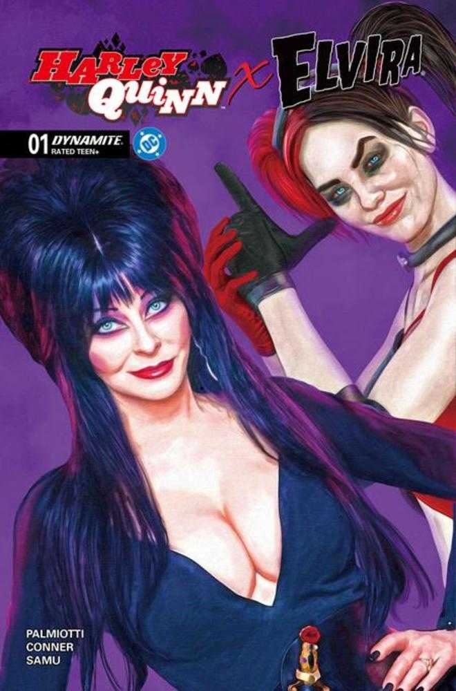 Harley Quinn X Elvira #1 Cover H Mark Spears Foil Variant