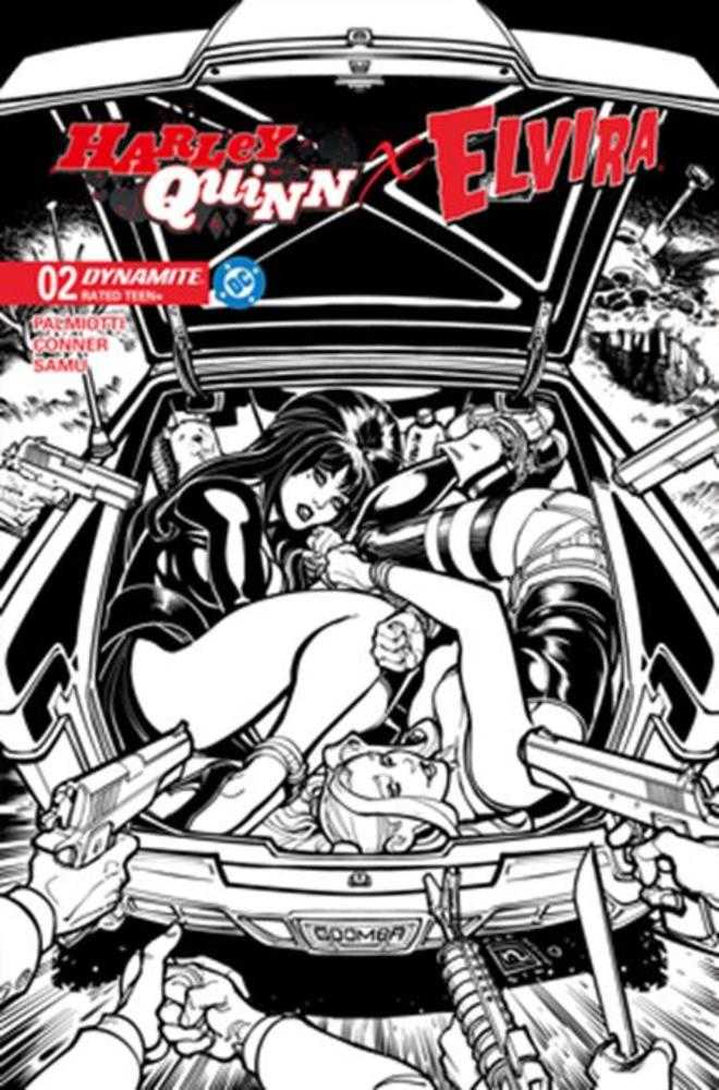 Harley Quinn X Elvira #2 Cover M Chad Hardin 1:10 (PRESALE 12/3/25)