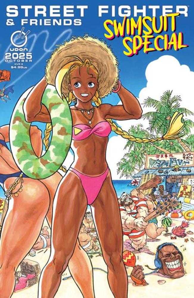 2025 Street Fighter & Friends Swimsuit Special #1 Cover E 1:5 (PRESALE 10/1/25)