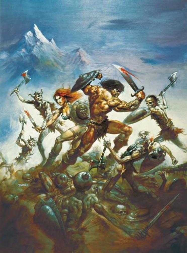 Savage Sword Of Conan Reforged #1 (Of 4) Cover E Boris Vallejo Full Art Variant (Mature)