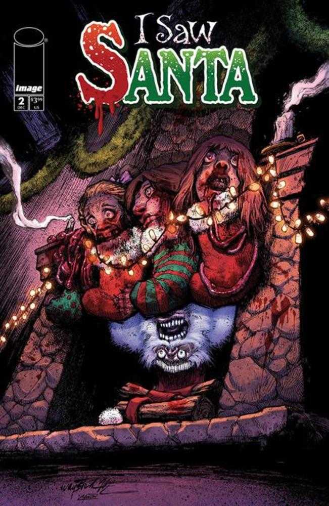 I Saw Santa A Spawn Universe Christmas Story #2 (Of 2) Cover B Jonathan Wayshak Variant