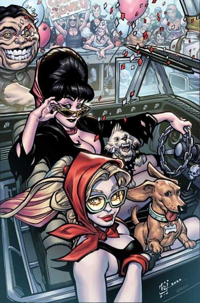 Harley Quinn X Elvira #6 Cover K Inc 1:15 Chad Hardin Full (RELEASES 4/29/26)