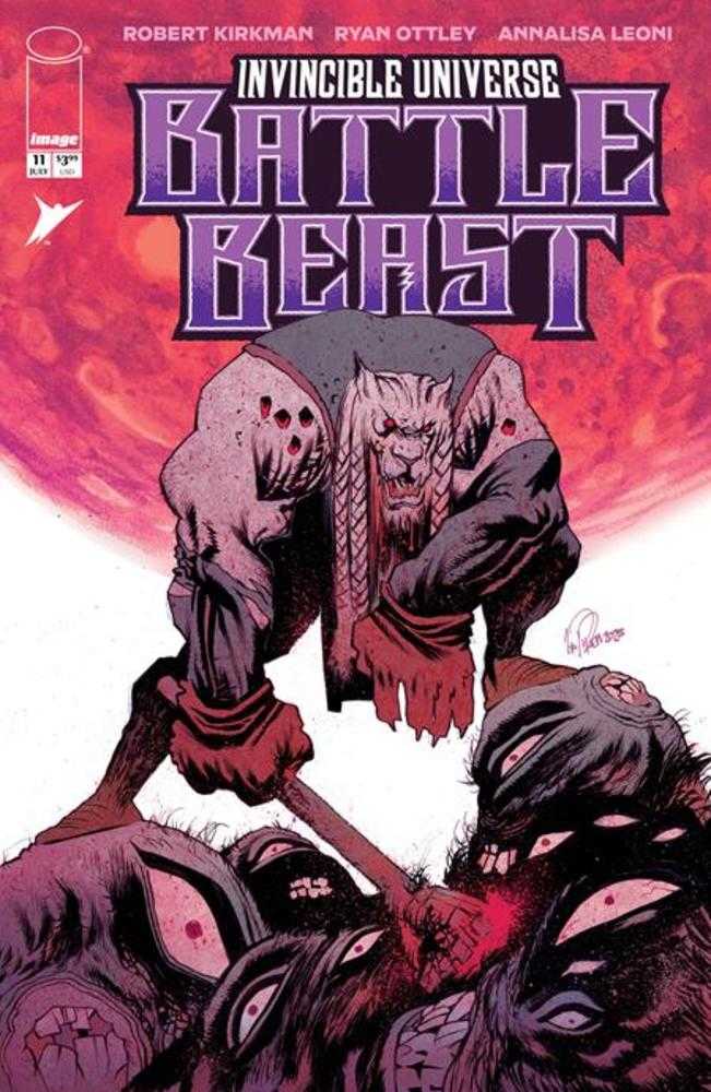 Invincible Battle Beast #11 1:25 Cvr D James Harren Variant (PRESALE 7/15/26)