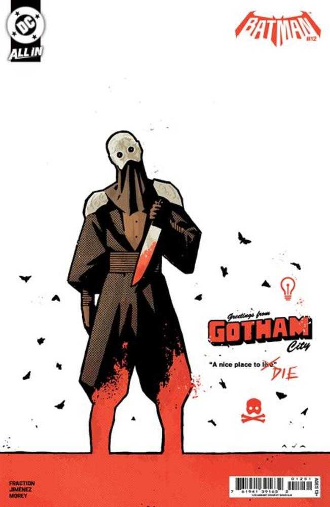 Batman #12 CVR F 1:25 David Aja Card Stock Var (PRESALE 8/5/26)