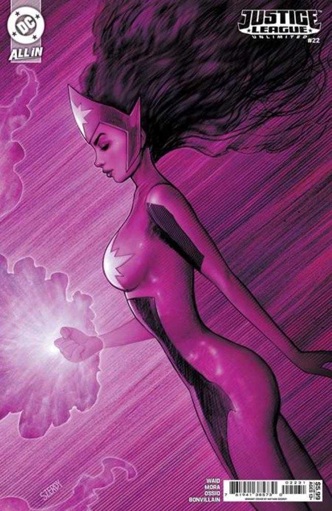 Justice League Unlimited #22 Cover C - NATHAN SZERDY CARD STOCK VAR