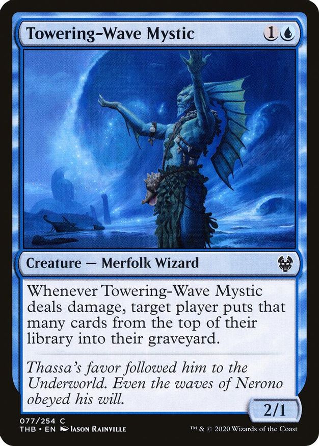 Towering-Wave Mystic | 77 | Theros Beyond Death