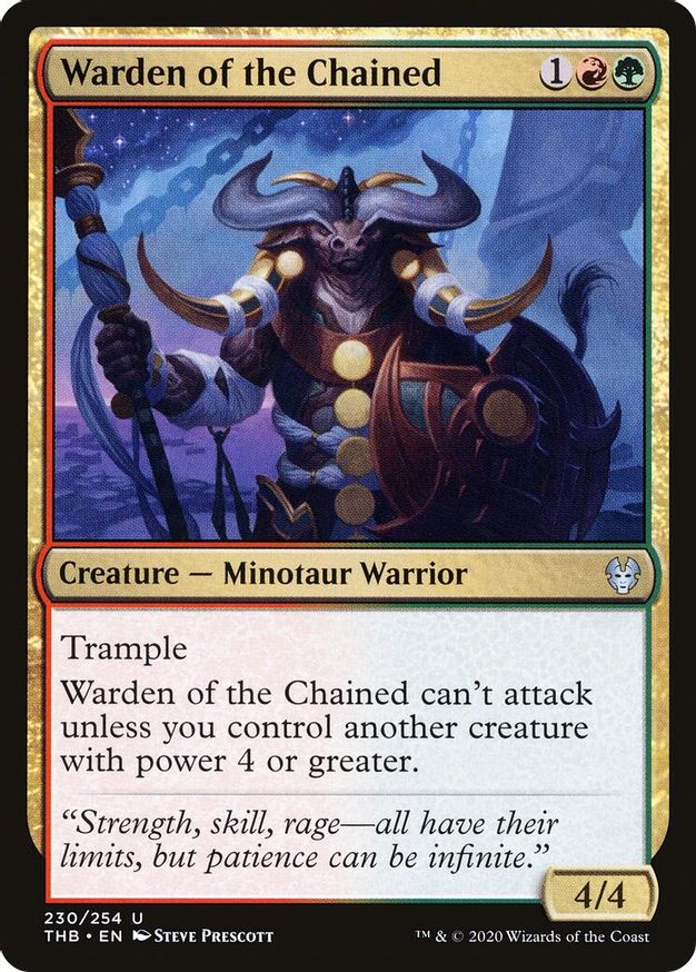 Warden of the Chained | 230 | Theros Beyond Death