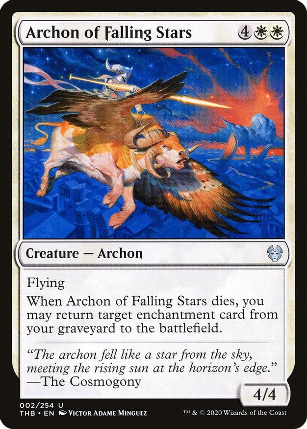 Archon of Falling Stars | 2 | Theros Beyond Death